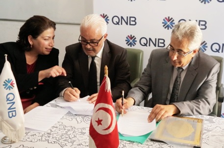 بنك QNB تونس يواصل دعمه للحملة الوطنية لصيانة المؤسسات التربوية ويفتتح مدرسة نهج بنزرت ببن عروس